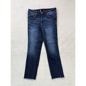 Kut From The Kloth Jeans Size 6 L Rachael Fab Ab Mom Raw Hem High Rise